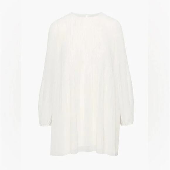 Aritzia Wilfred Daydreamer Mini Dress XXS White Women's Casual Summer Shift - Picture 2 of 7